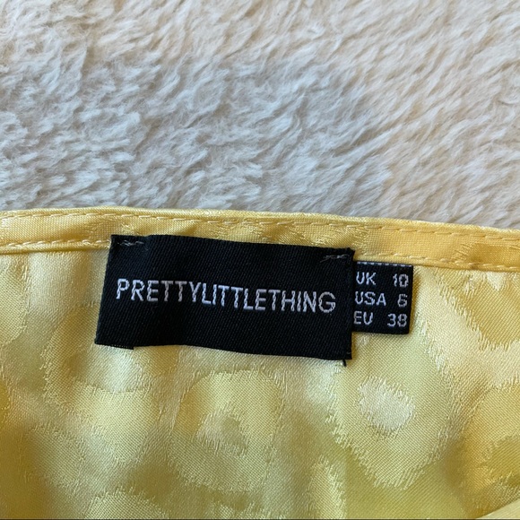 Yellow leopard print top - Picture 3 of 3